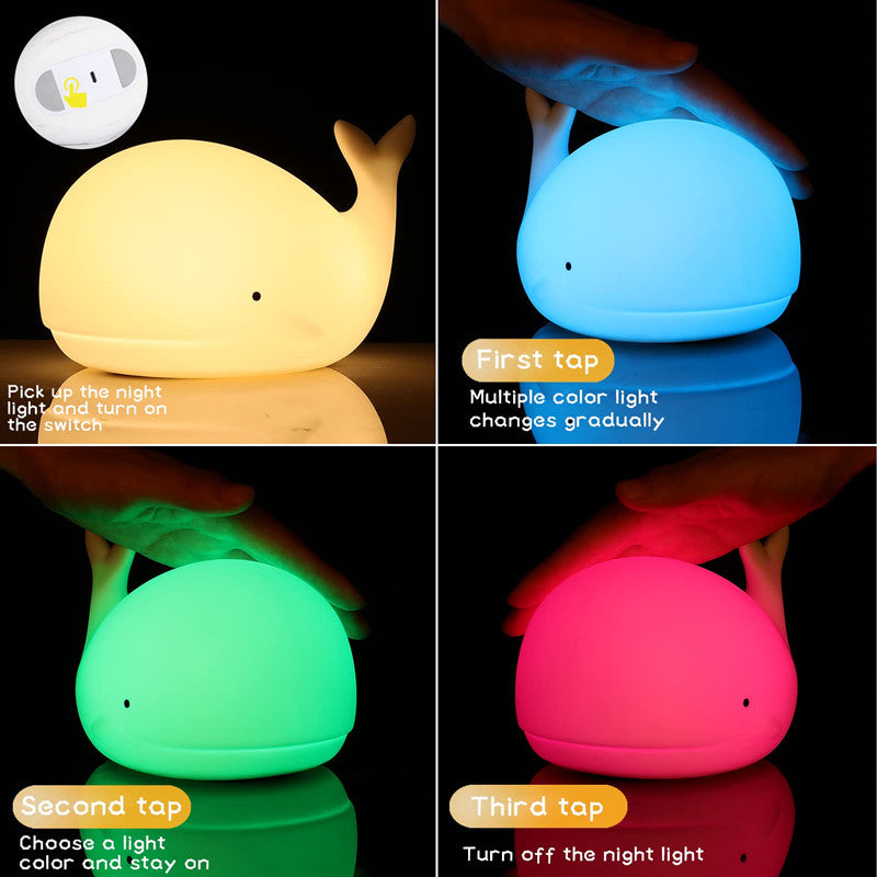 LumiBaleine  — La Veilleuse Bébé Océan"